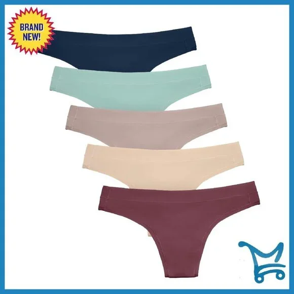 Postpartum Maternity Thong Panty 5-Pack Sustainable Comfort