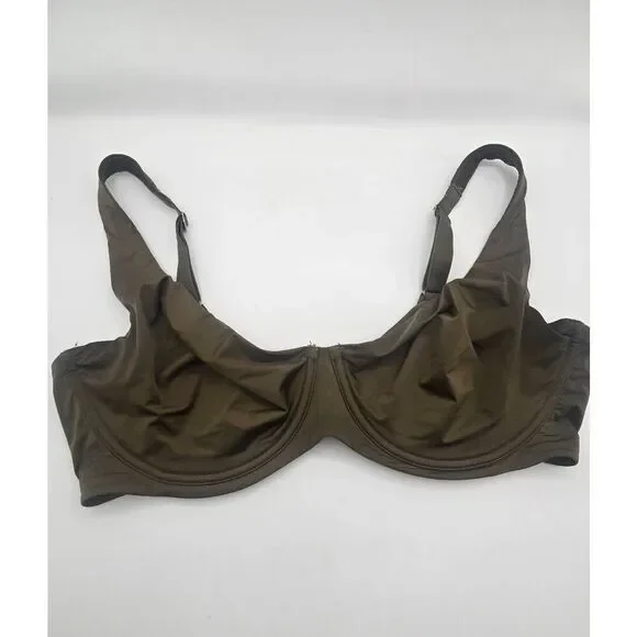 Cuup Bra Size 40E The Scoop Olive Green Underwire