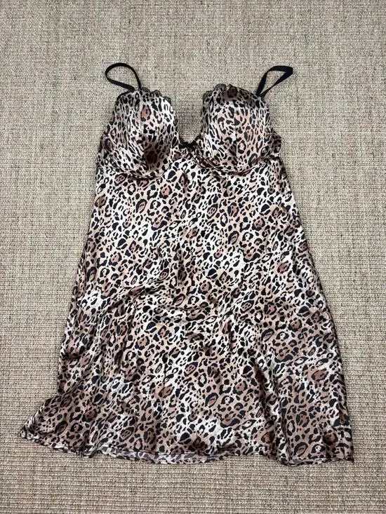 🐆 Victoria's Secret Leopard Print Chemise Babydoll | 36C