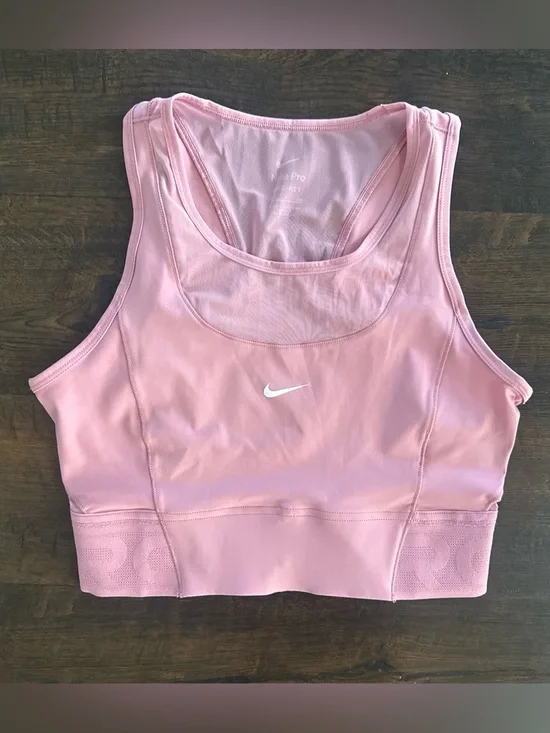 Nike mesh running sports bra