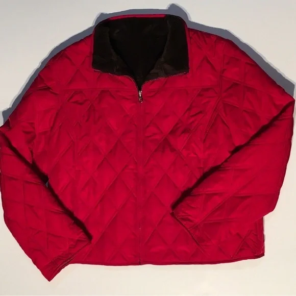 Waterproof Women’s Quilted - full zipper - reversible - size X-Large-‎ ru…