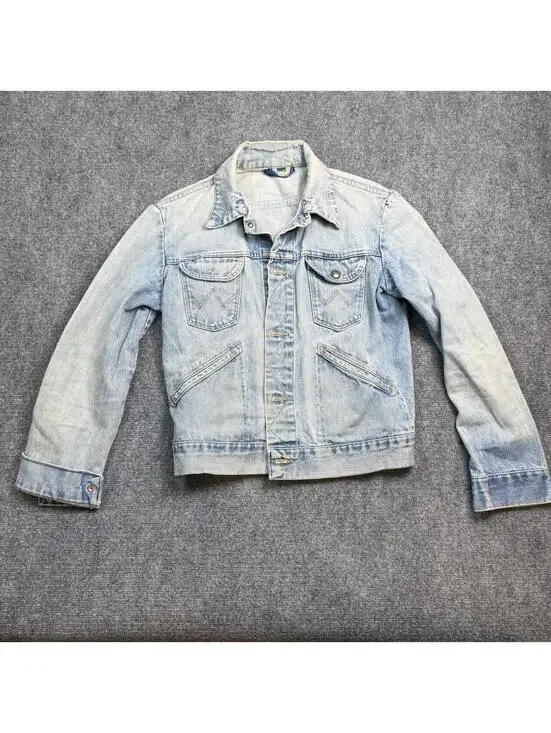Wrangler blue denim jacket size 40