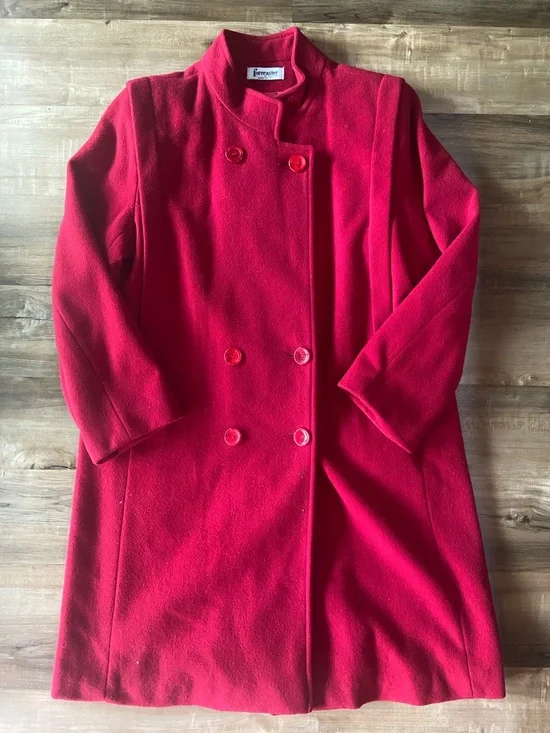 Vintage 100% Wool Pea Coat