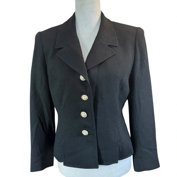 Herbert Grossman wool blazer size 8 Petite