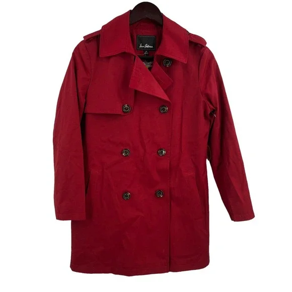 Sam Edelman Red Trench‎ Size XS New