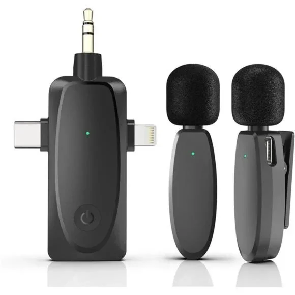 Wireless Lavalier Microphone,Professional Microphones ,with Noise Reduction