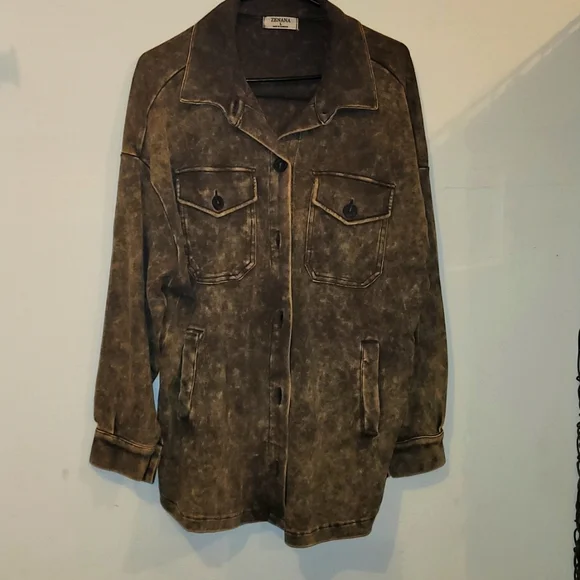 Zenana Women's Brand New mineral brown and black wash. Gorgeous and soft!!