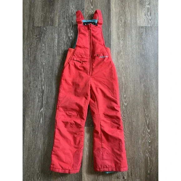 ARCTIX Winter Snow Bib Overalls Girls Youth Sz‎ XS Insulated Ski Snowboard Pink