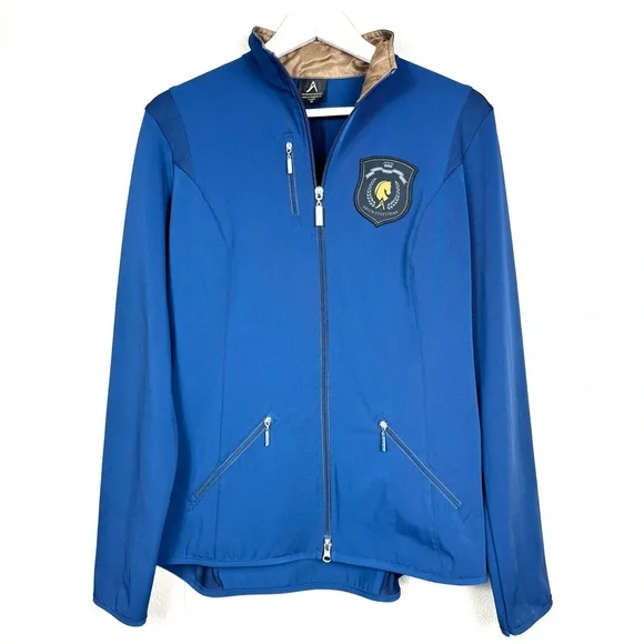 Arista equestrian full‎ zip schooling jacket horse riding stretch G
