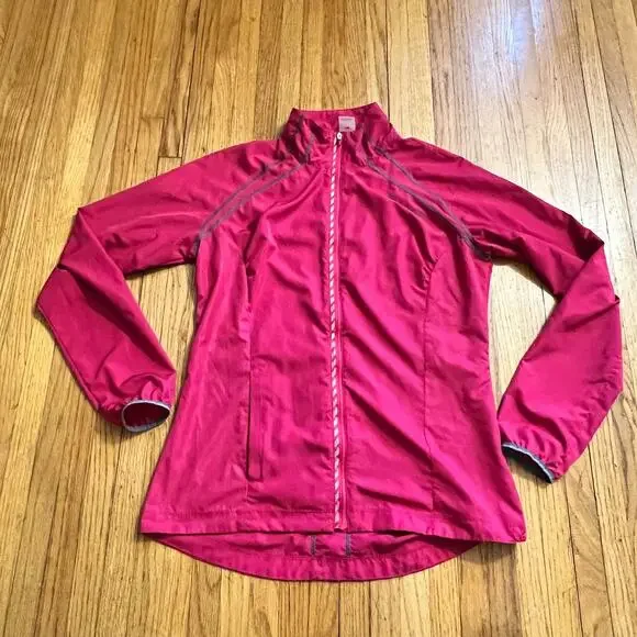 Helly Hansen Jacket Women Medium Pink Windbreaker Performance Coat