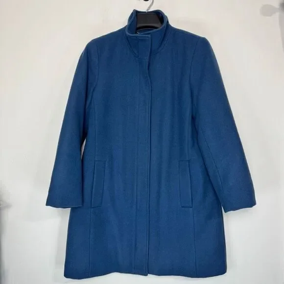 Lands End Insulated Wool Coat 10