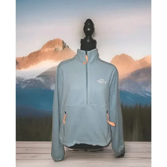 The North Face Women’s Glacier Fleece ½-Zip Short Jacket Medium EUC