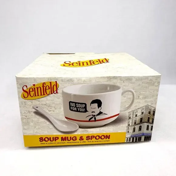 Seinfeld Soup Mug & Spoon Gift Set