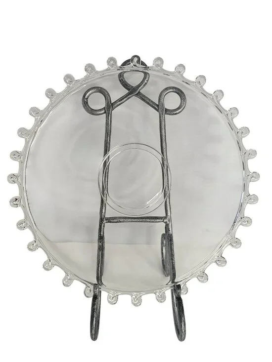 Heisey Lariat Serving Platter loop edge 14