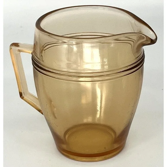 Vintage Fostoria Priscilla Amber Creamer