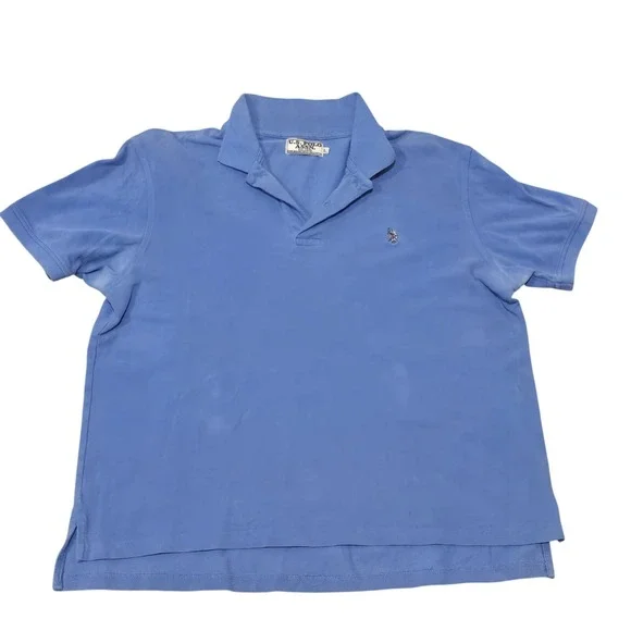Polo Ralph Lauren Polo Shirt Men's Large XL‎ Blue Short Sleeve Polo