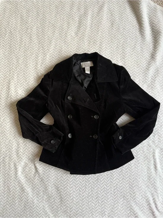 Y2K Dark Academia Office Siren Jacket