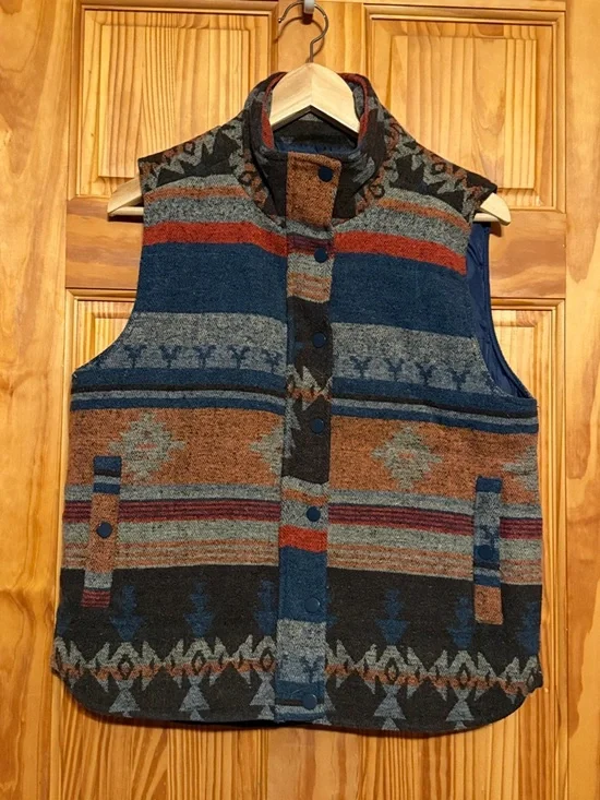 Staccato Multi-Color Patterned Women’s Vest