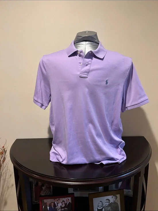 Ralph Lauren Men’s Light Lavender Polo Shirt