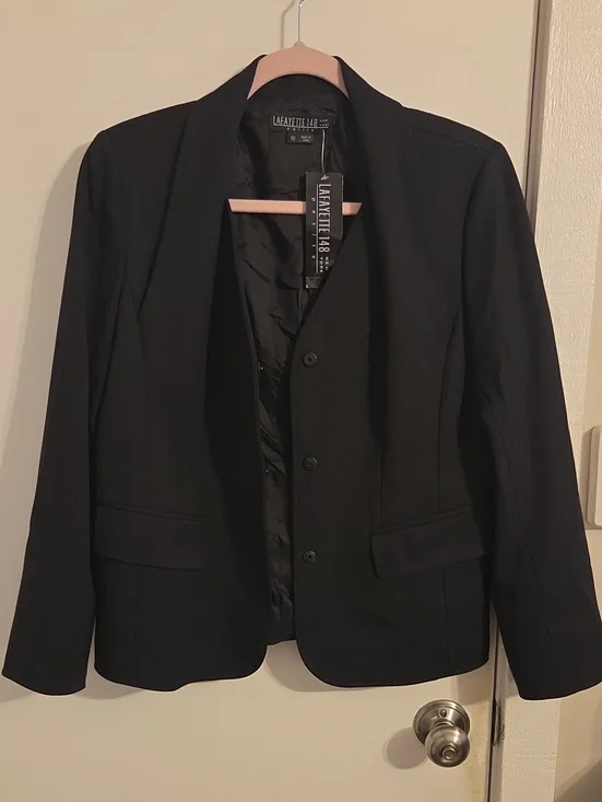 Lafayette 148 New York Black Women's Blazer