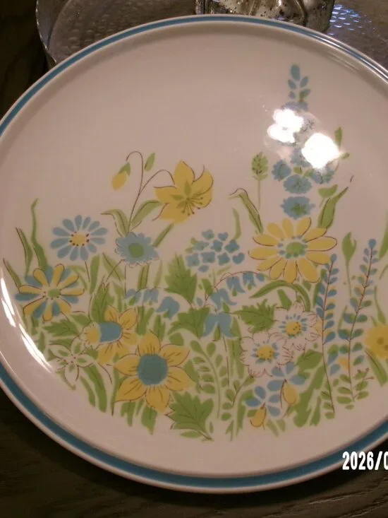 Vintage Mikasa Everfresh Pageantry Serving Plate 12 1/4