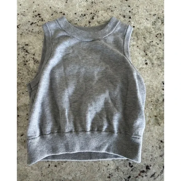 Cotton On‎ M Gray Sleeveless Knit Tank Sweater