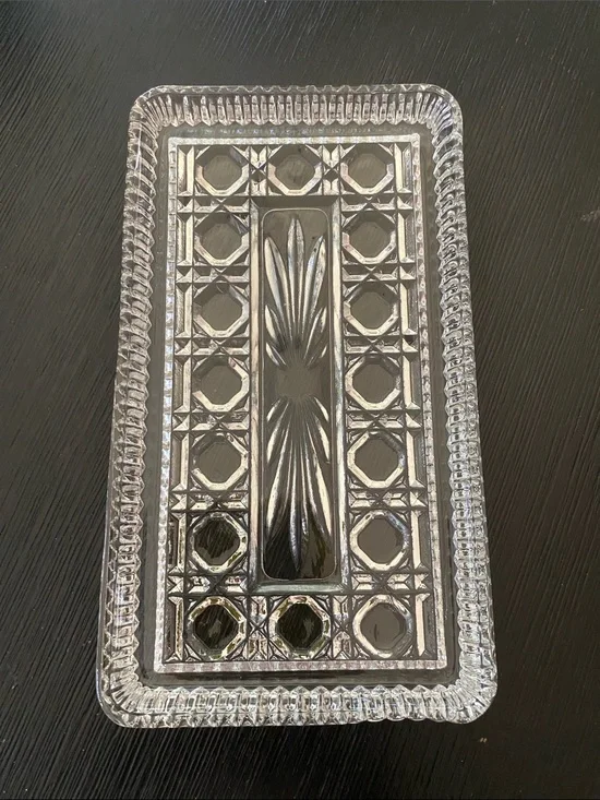 Royal Brighton Glass Relish Dish