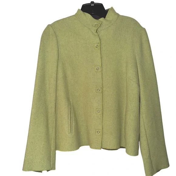 Sigrid‎ Olsen Sport light green Blazer M