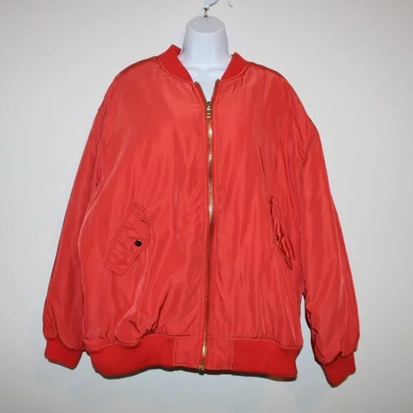 ASOS Bomber Jacket - Orange