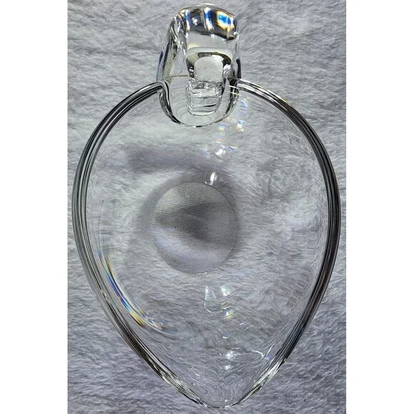 Beautiful Steuben Crystal Clear Art ~ Gravy/Sauce Boat ~ Signed!