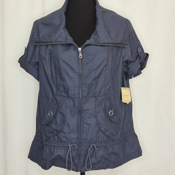 Sonoma Life Style Short Sleeve Utility Jacket NWT - Size XL