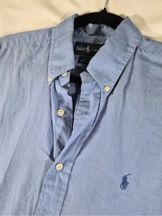 Polo Ralph Lauren Blake Button Down Shirt Blue Pony Oxford Cotton Mens XXL