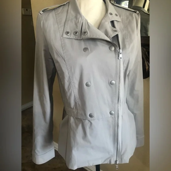 Armani Exchange double breasted blazer‎ jacket with zipper size large