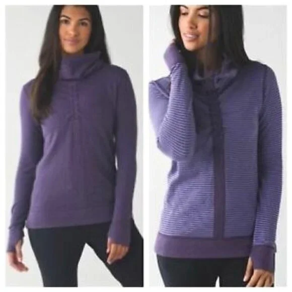 Lululemon Reversible Cotton Mock Jacket
