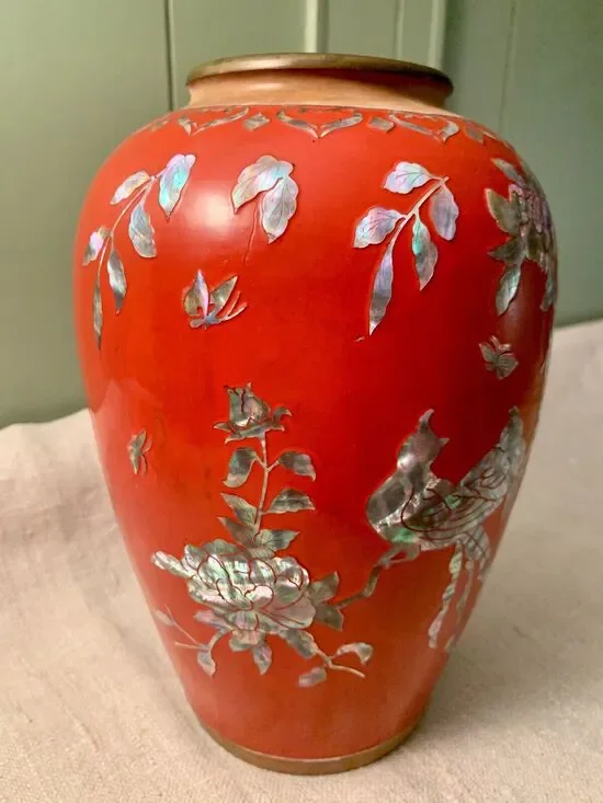 Crimson Red Oriental 8 1/2
