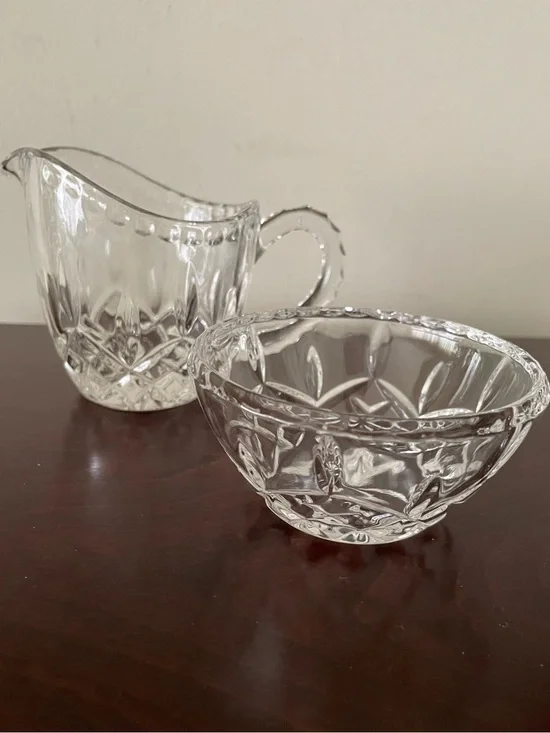 Montpellier Collection by Kristal Zajear Sugar and Creamer Set