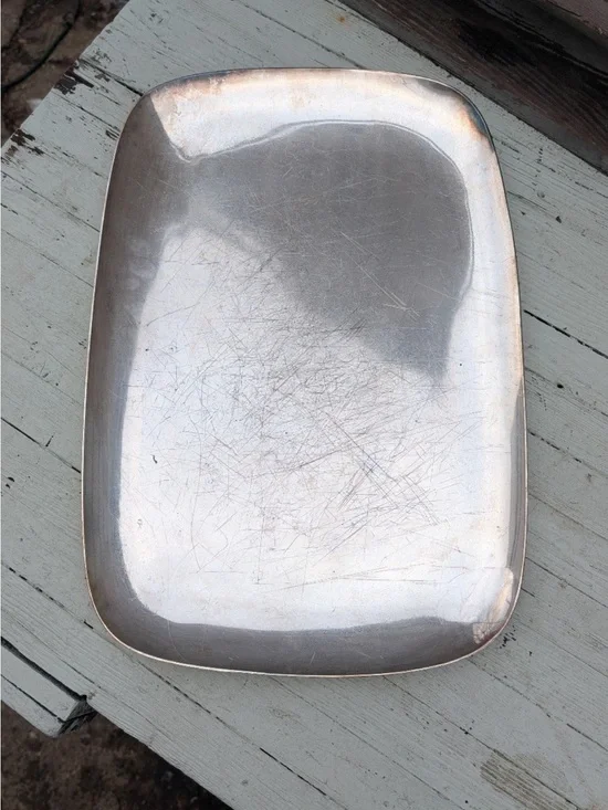 Beautiful VTG Reed&Barton Silver Rectangular Platter Price Firm