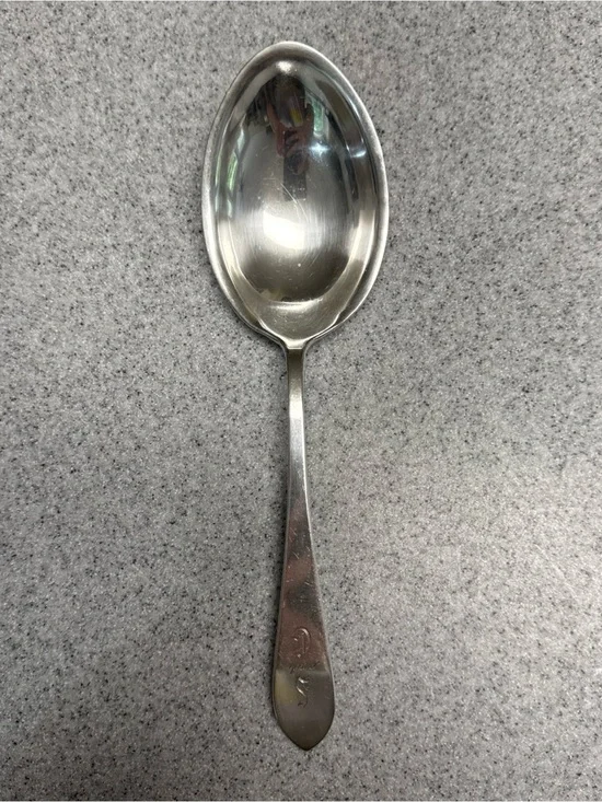 Faneuil Sterling Silver Tiffany large Serving Spoon 9.75