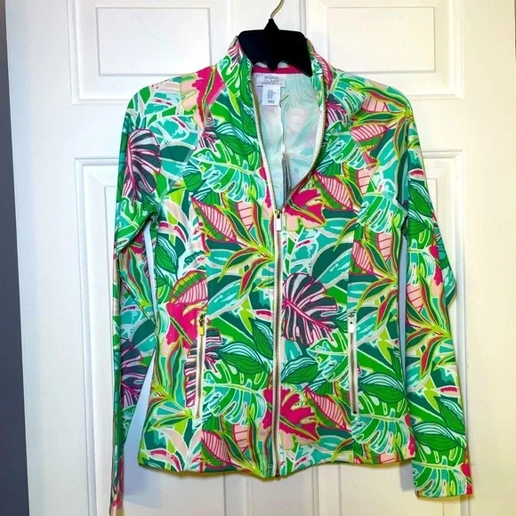 Sigrid Olsen Woman’s Full Zip Jacket Size XS UPF 50 Golf Tennis Quick dry NWT