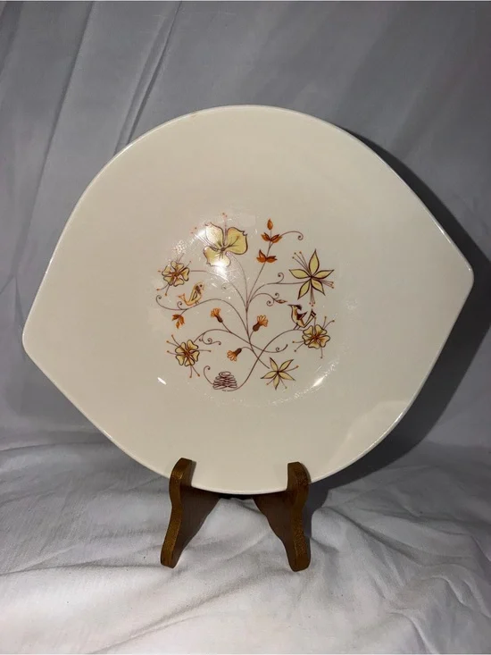 Taylorton American Fine China Happy Fall Serving Bowl