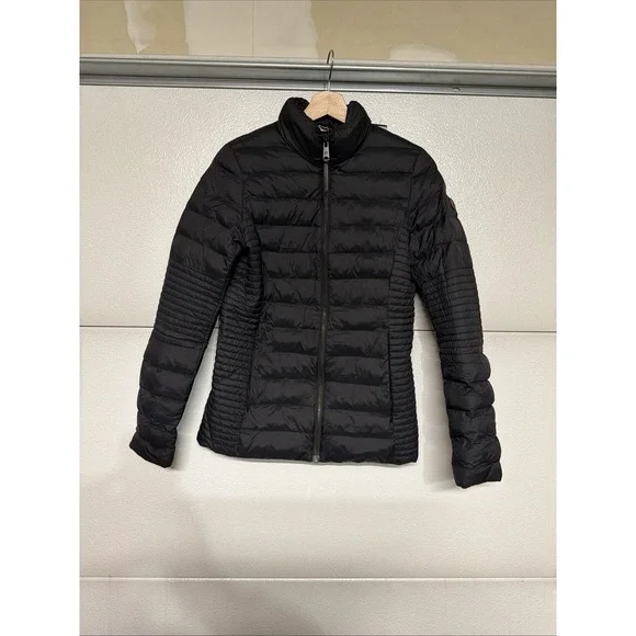 Timberland‎ Thermo Fibre Puffer Jacket Black Women's Size S Lightweight