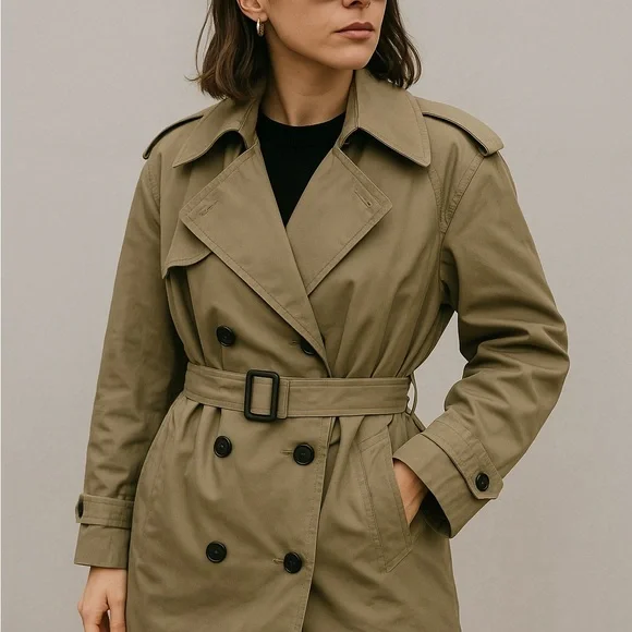 Vintage U.S.‎ Military All-Weather Trench Coat – Valor Collection – Women’s 6R