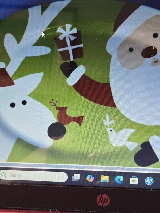 Cracker Barrel Festive Santa & Reindeer Holiday Platter