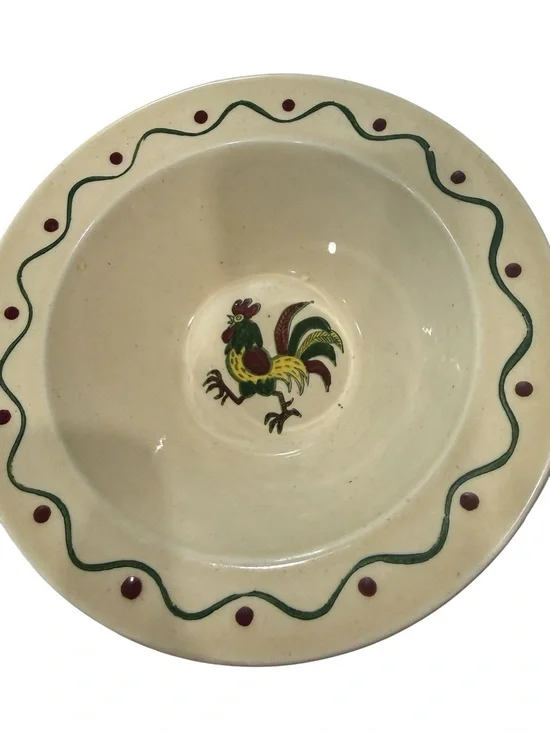 Metllock Poppy Trail Lot  of 2 California Provincial Bowl 7 inch Vintage