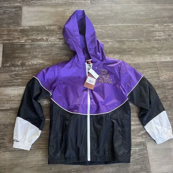 Prairie View‎ A&M University Mitchell & Ness  Jacket Youth Windbreaker Coat