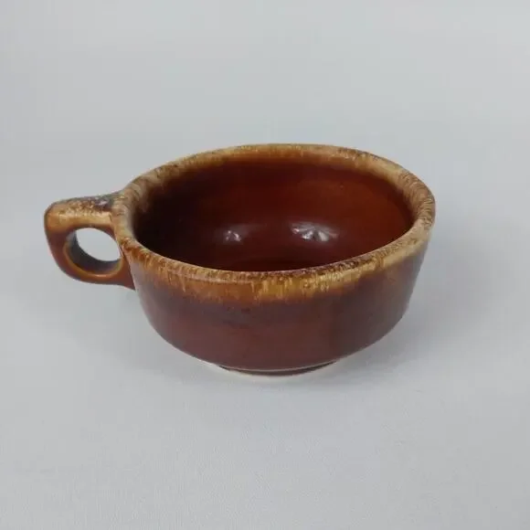 Hull Pottery‎ ~ Brown Drip Glaze ~ 5
