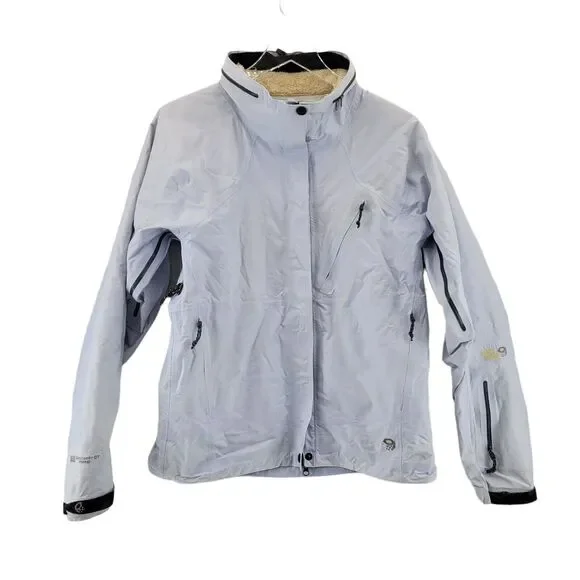 Mountain Hardware Women's Descent DT Hybrid Jacket Size Medium Light Blue Purple