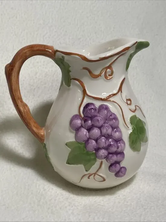 Andrea By Sadek Made in Portugal Grape Pitcher