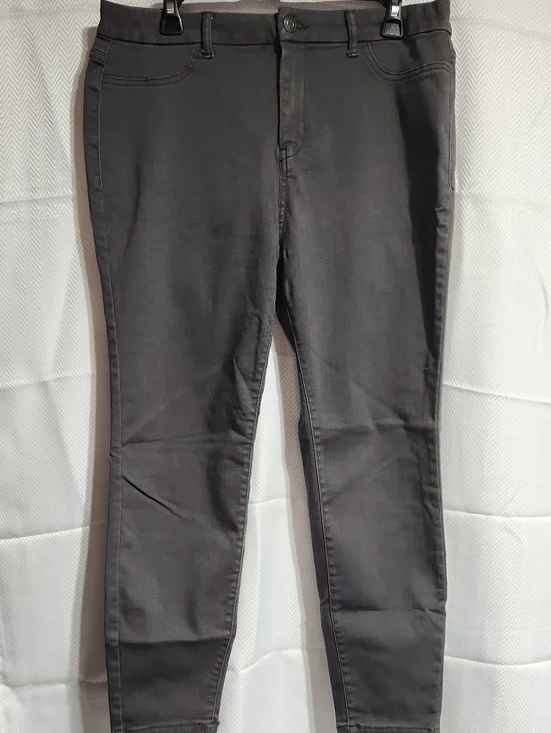 Sz 14 dip Women's Dark Gray Stretch Skinny Jeans