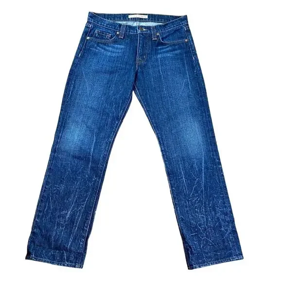 J Brand Dark Wash Straight Jeans Sz 25 Made in USA